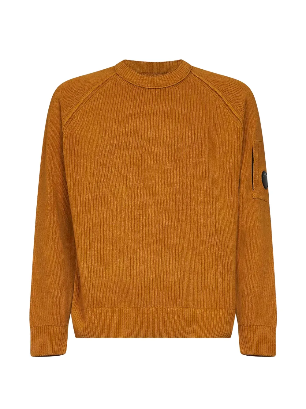 C.P. Company Lens detail raglan-sleeve sweater - Arancione
