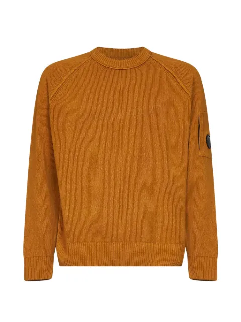 C.P. Company Lens detail raglan-sleeve sweater
