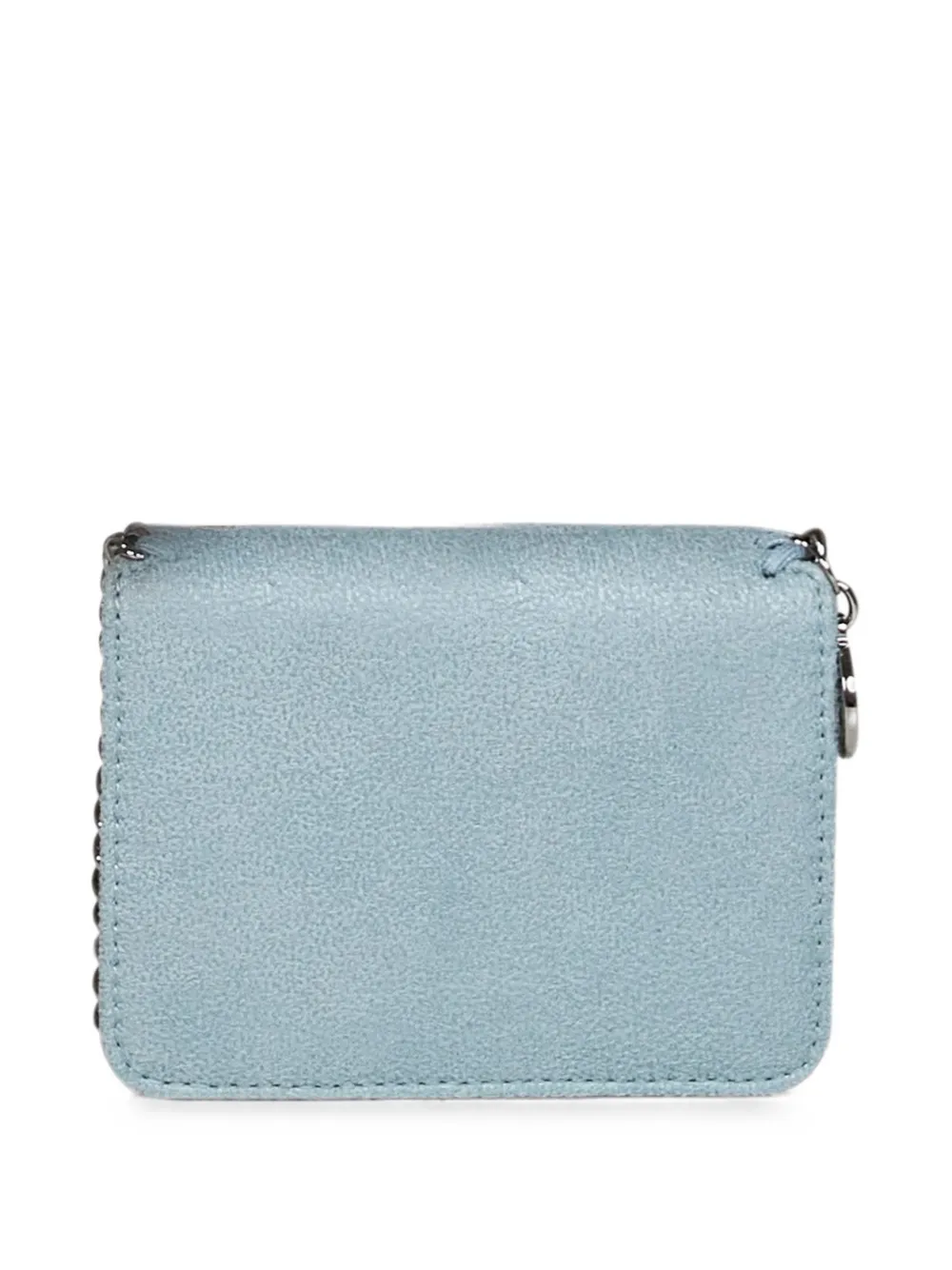  Stella Mccartney Falabella Diamond-cut Chain Wallet - Azul 