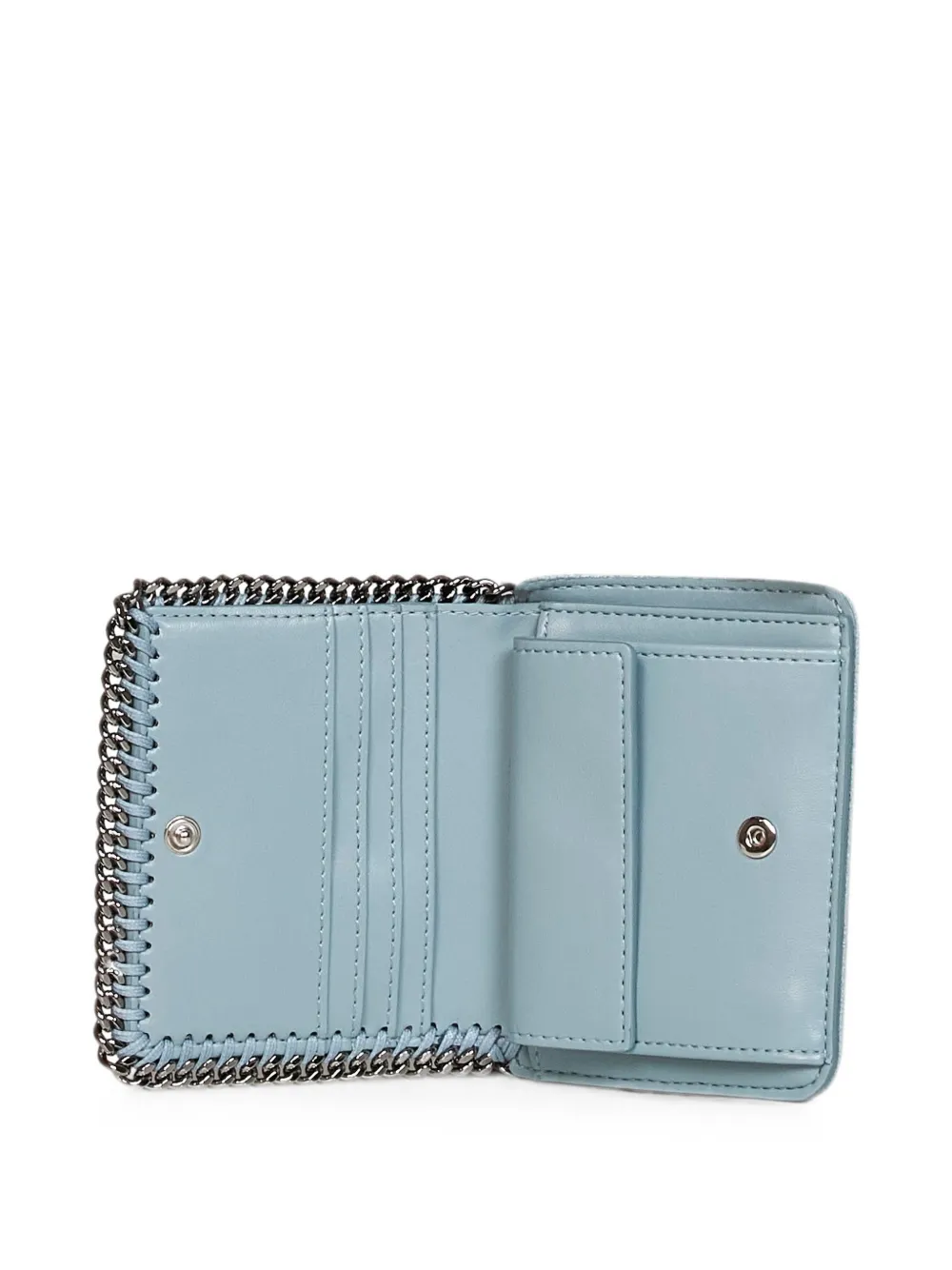 Stella McCartney Falabella portemonnee met ketting Blauw