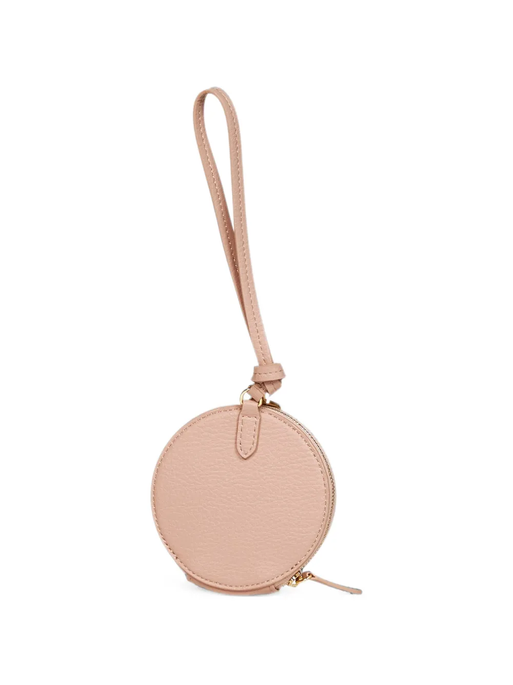 Stella McCartney Shopper met geperforeerd logo en rits Beige