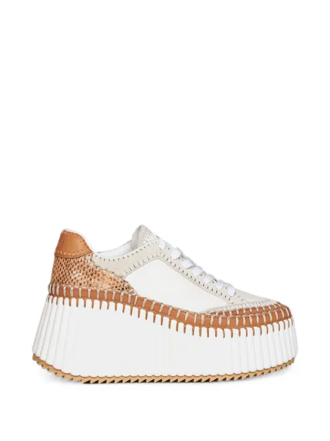 Chloé Nama wedge sneakers