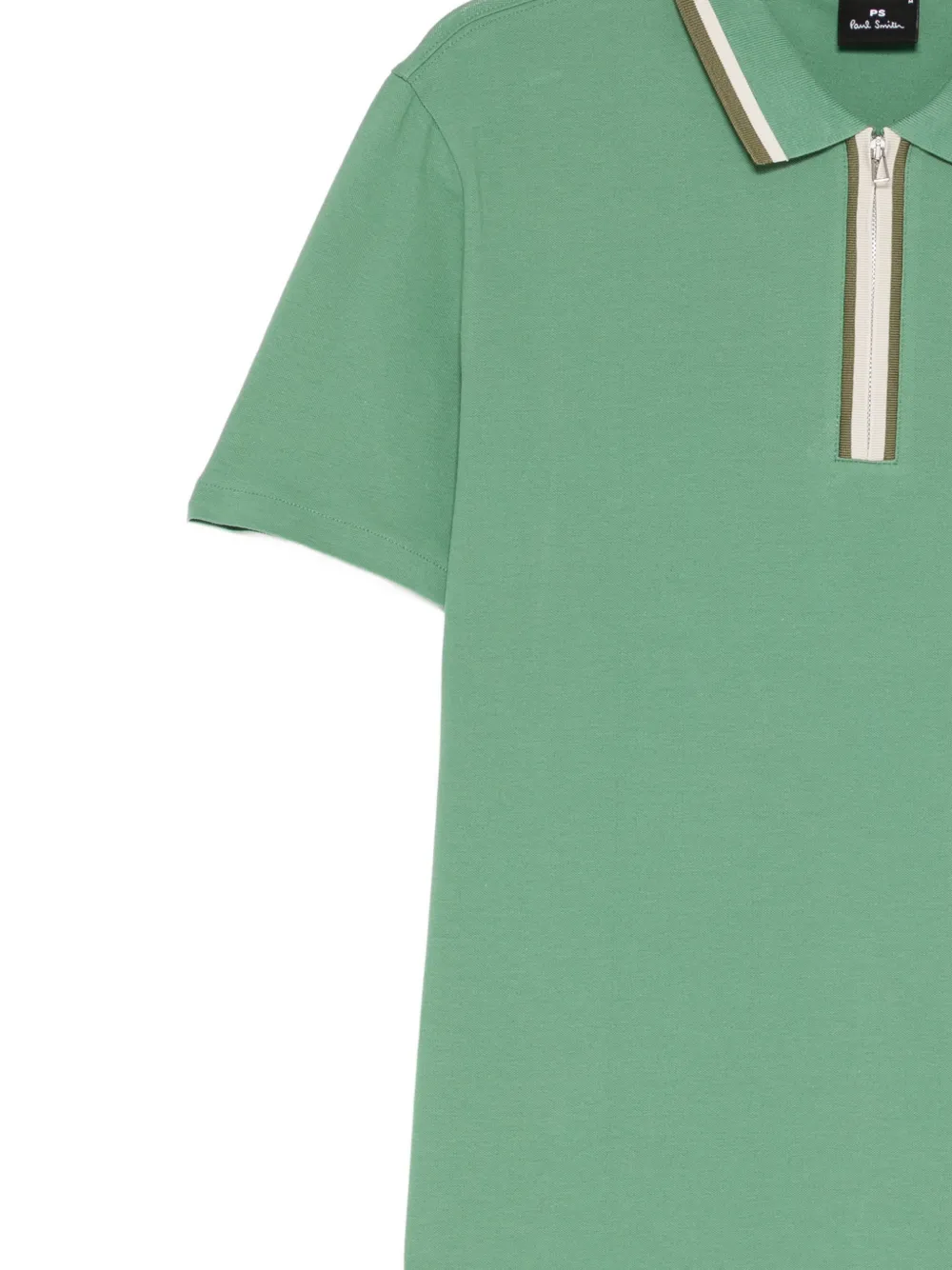 PS Paul Smith Poloshirt met contrasterende kraag Groen
