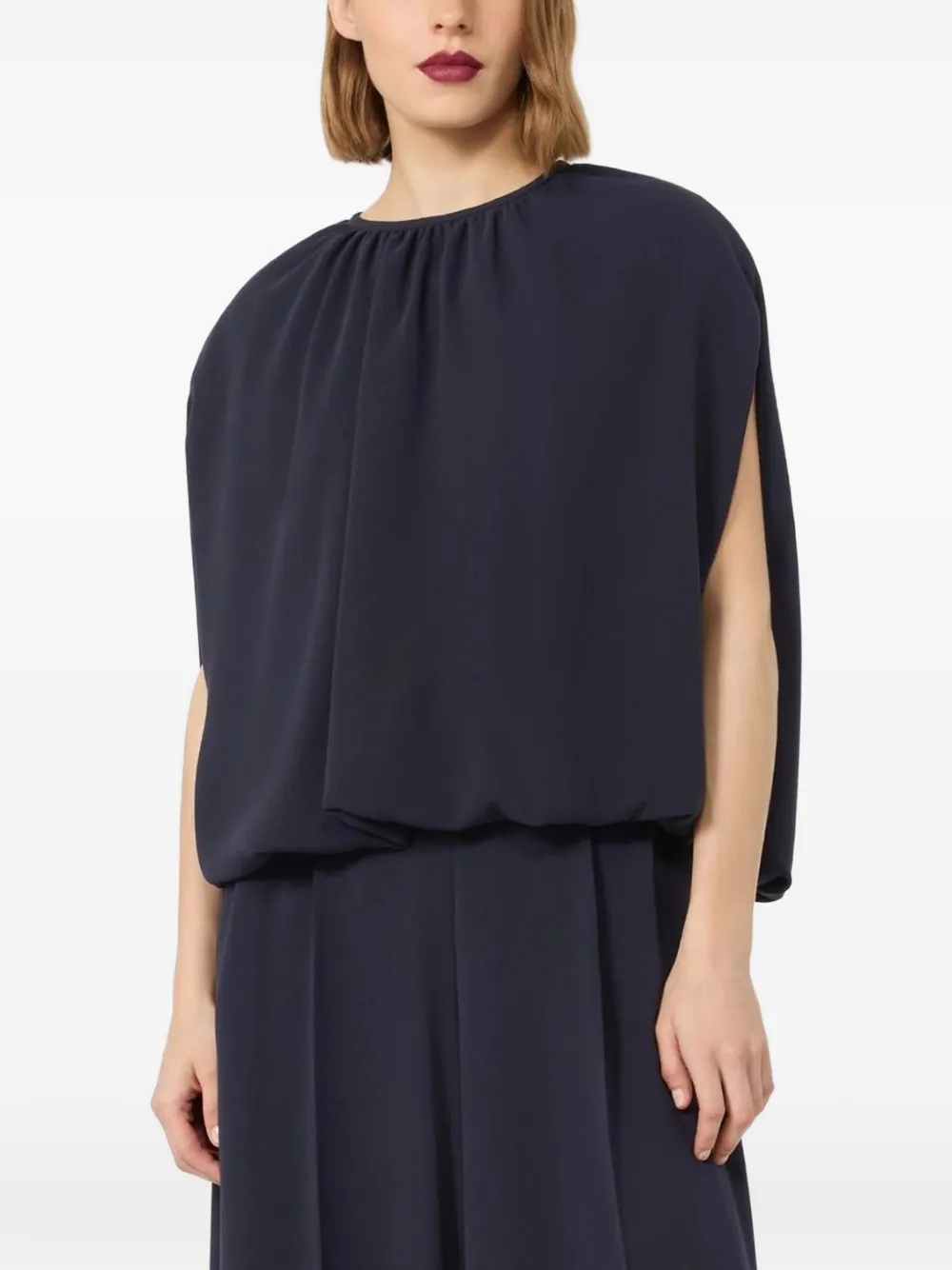 Max Mara Shirt met kwastje Blauw