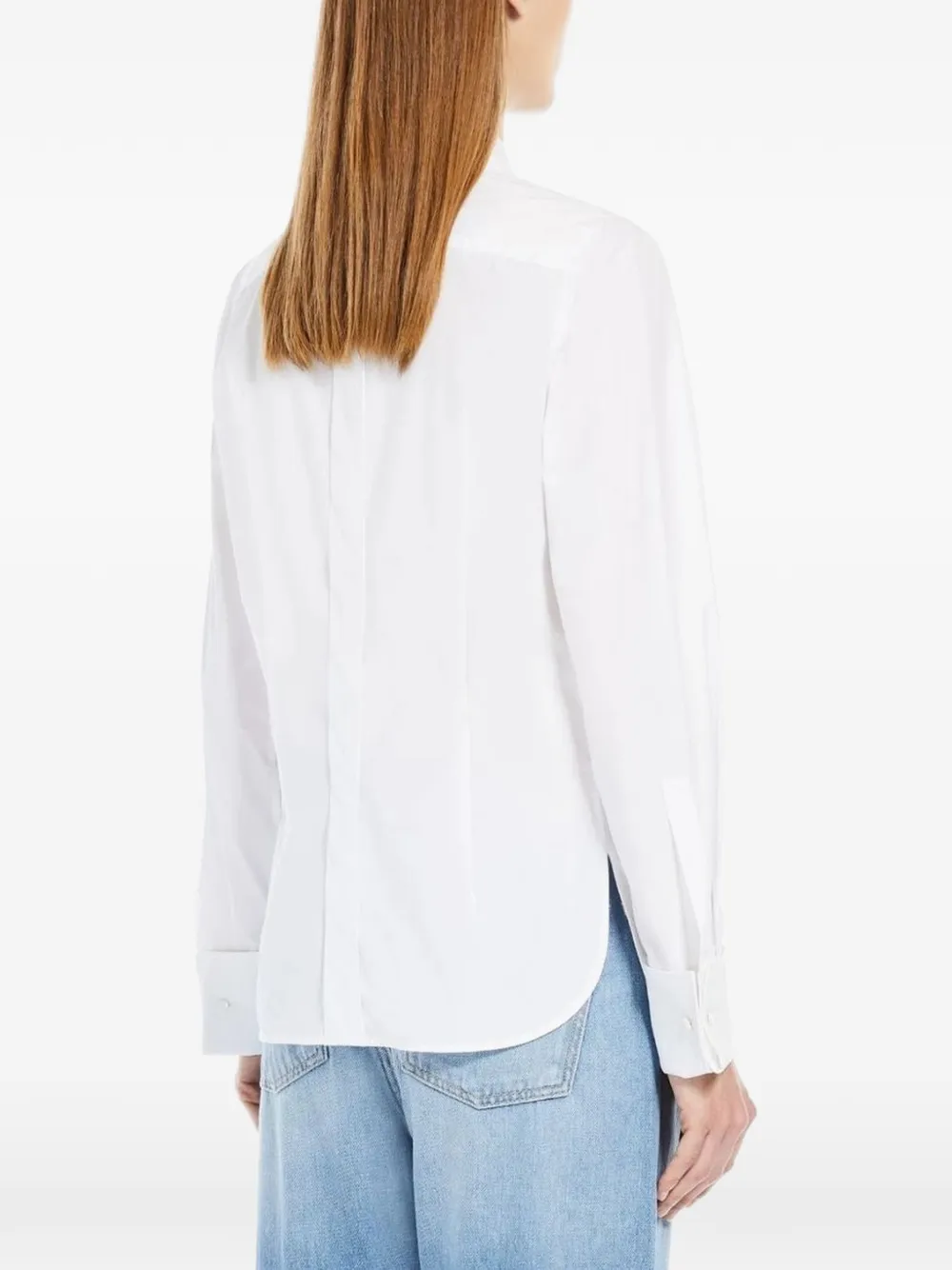 Max Mara Katoenen overhemd Wit