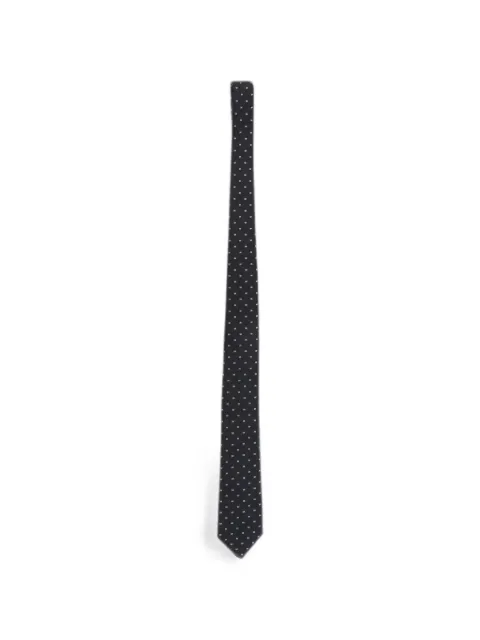 Emporio Armani patterned pointed-tip tie