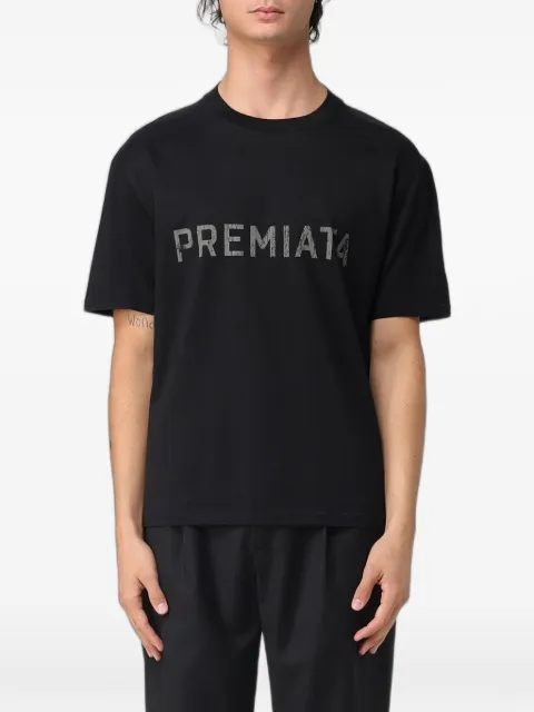 Premiata logo-print graphic-print T-shirt