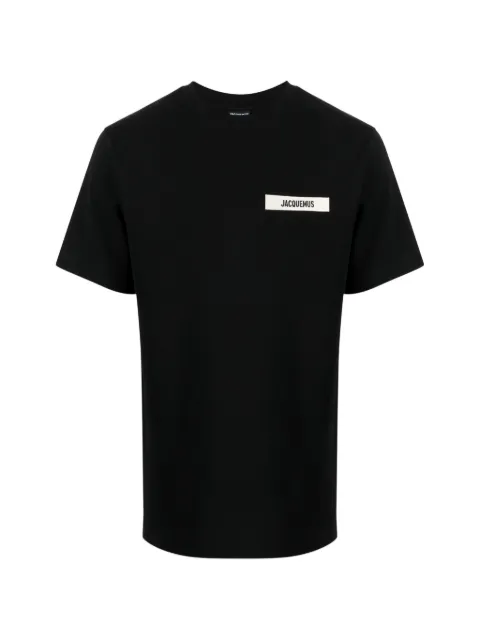 Jacquemus grosgrain-logo T-shirt