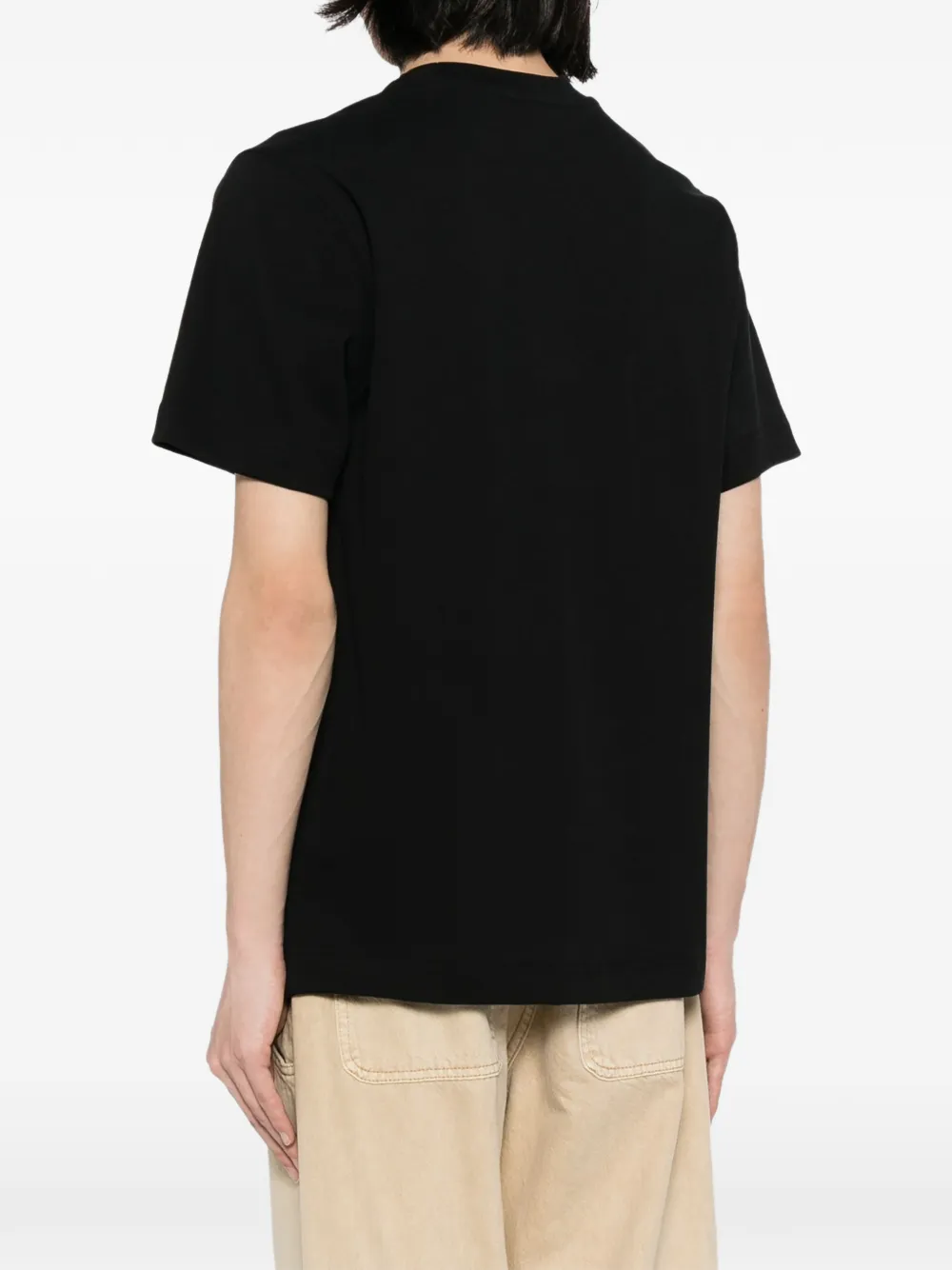 Jacquemus T-shirt met logo Zwart