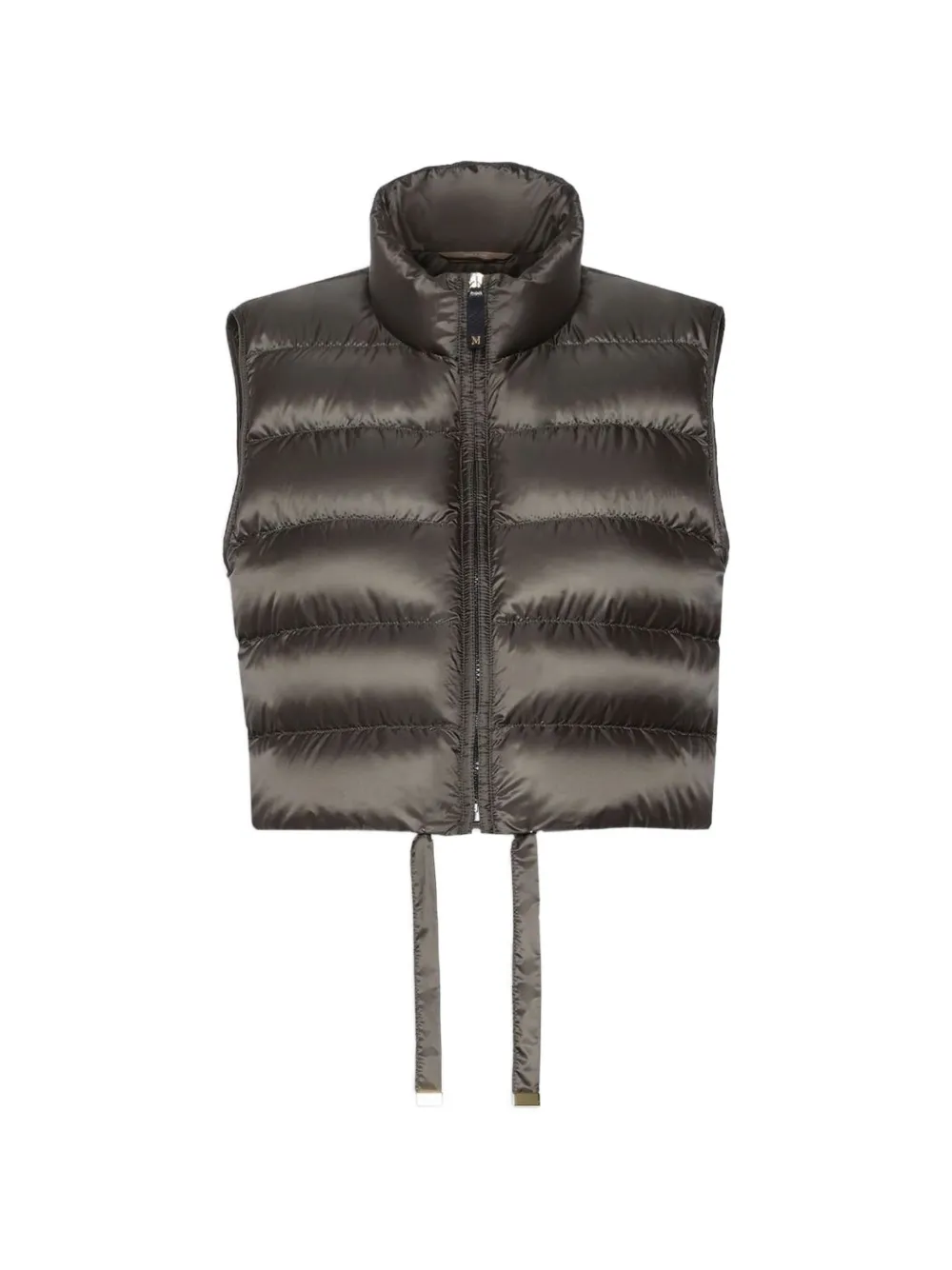 Max Mara quilted sleeveless gilet - Green