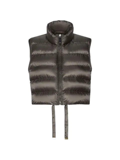Max Mara quilted sleeveless gilet