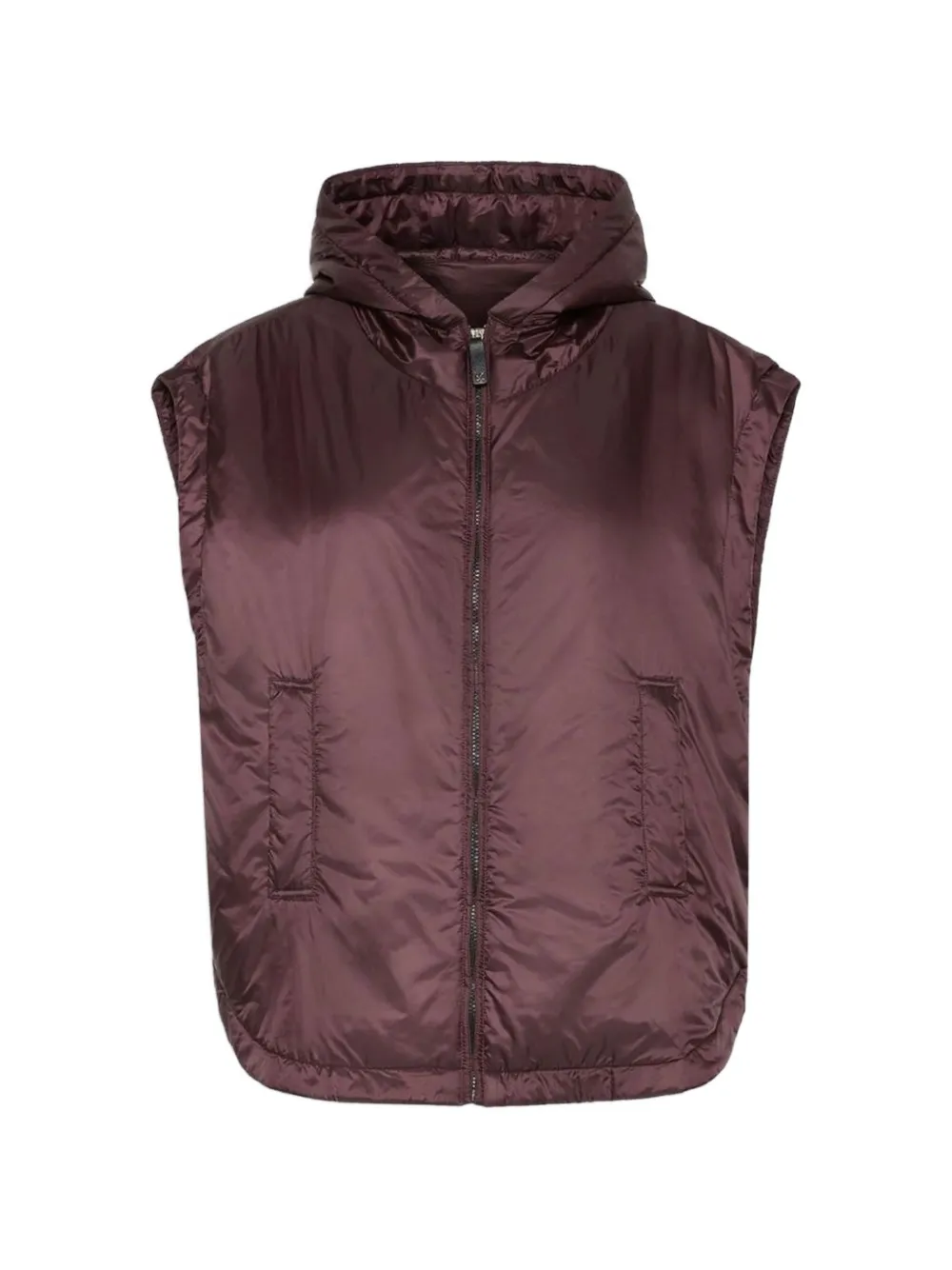 Max Mara hooded gilet - Viola