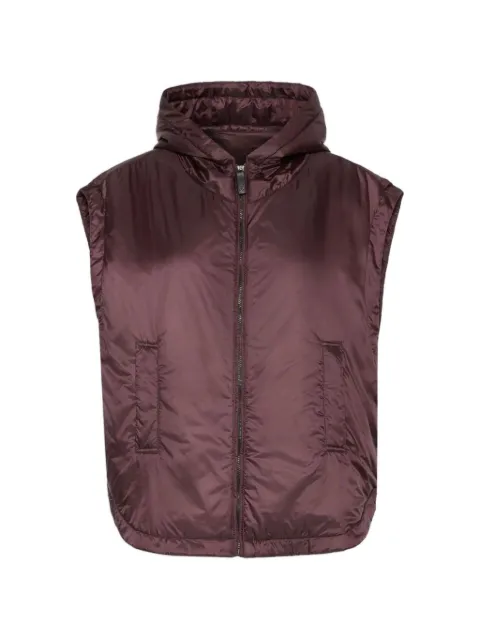 Max Mara hooded gilet