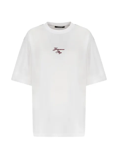 Jacquemus logo-embroidered T-shirt