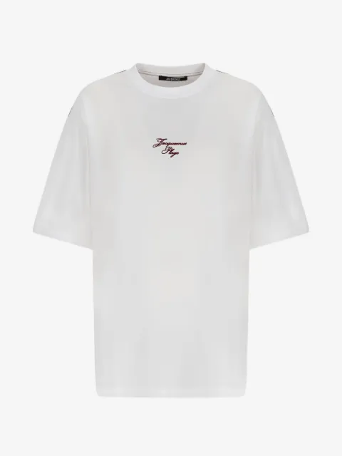Jacquemus logo-embroidered T-shirt
