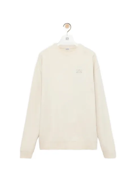 LOEWE Anagram embroidered sweatshirt