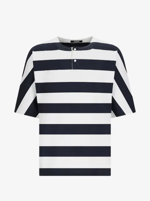 Jacquemus playera con rayas estampadas