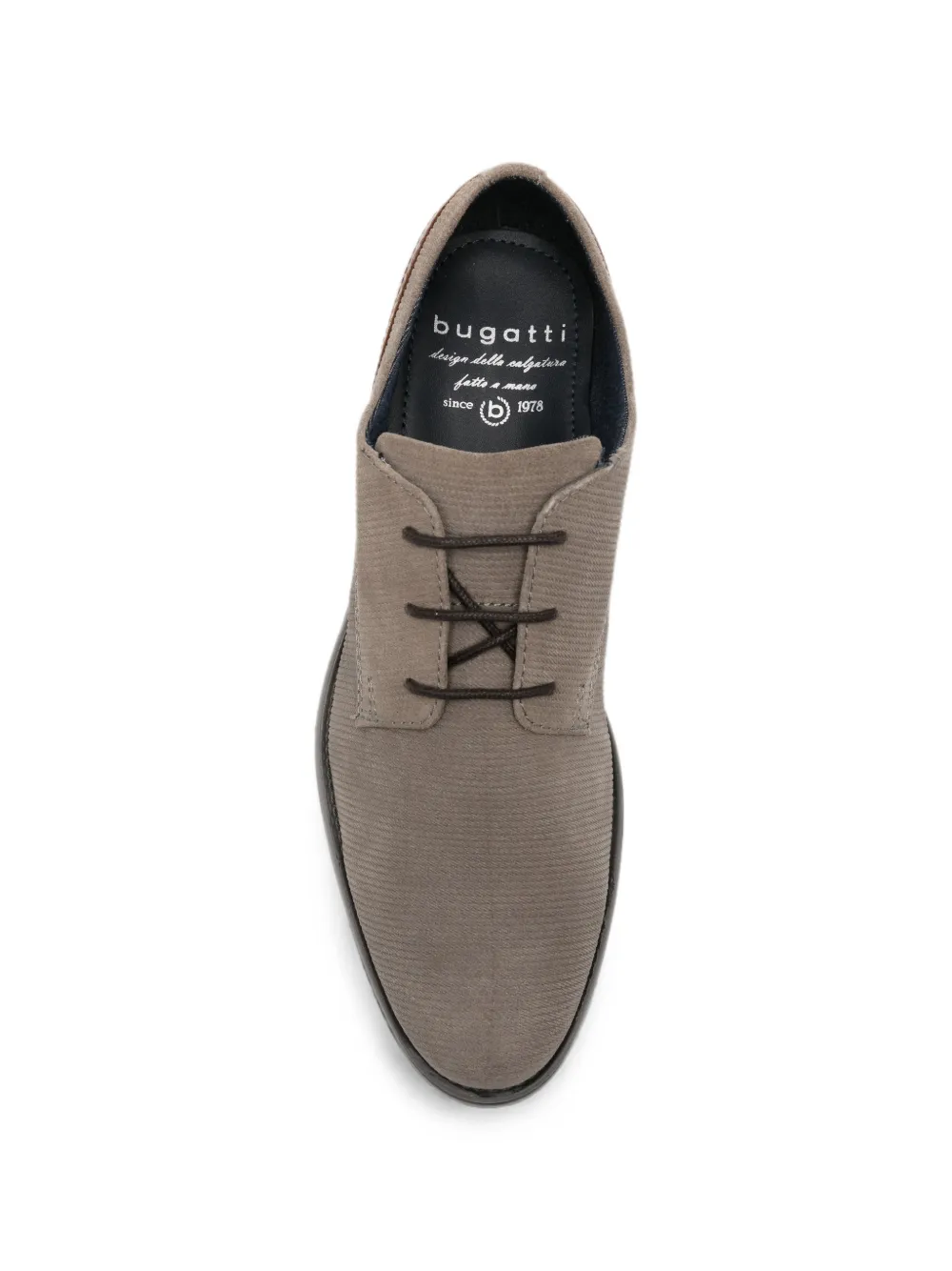 Bugatti Licio contrast-heel Derby shoes Grijs