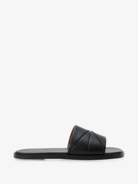 LOEWE Origami leather sandals
