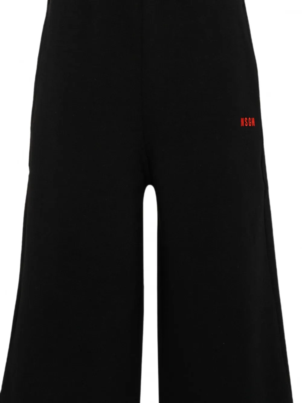 MSGM Kids Trainingsbroek met logoprint Zwart