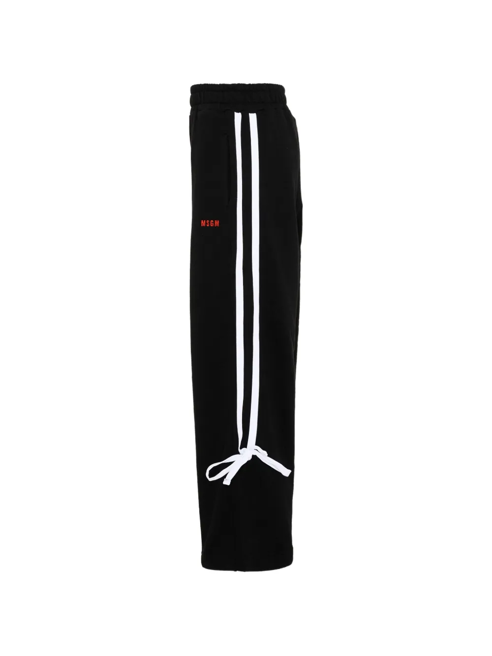 MSGM Kids Trainingsbroek met logoprint Zwart
