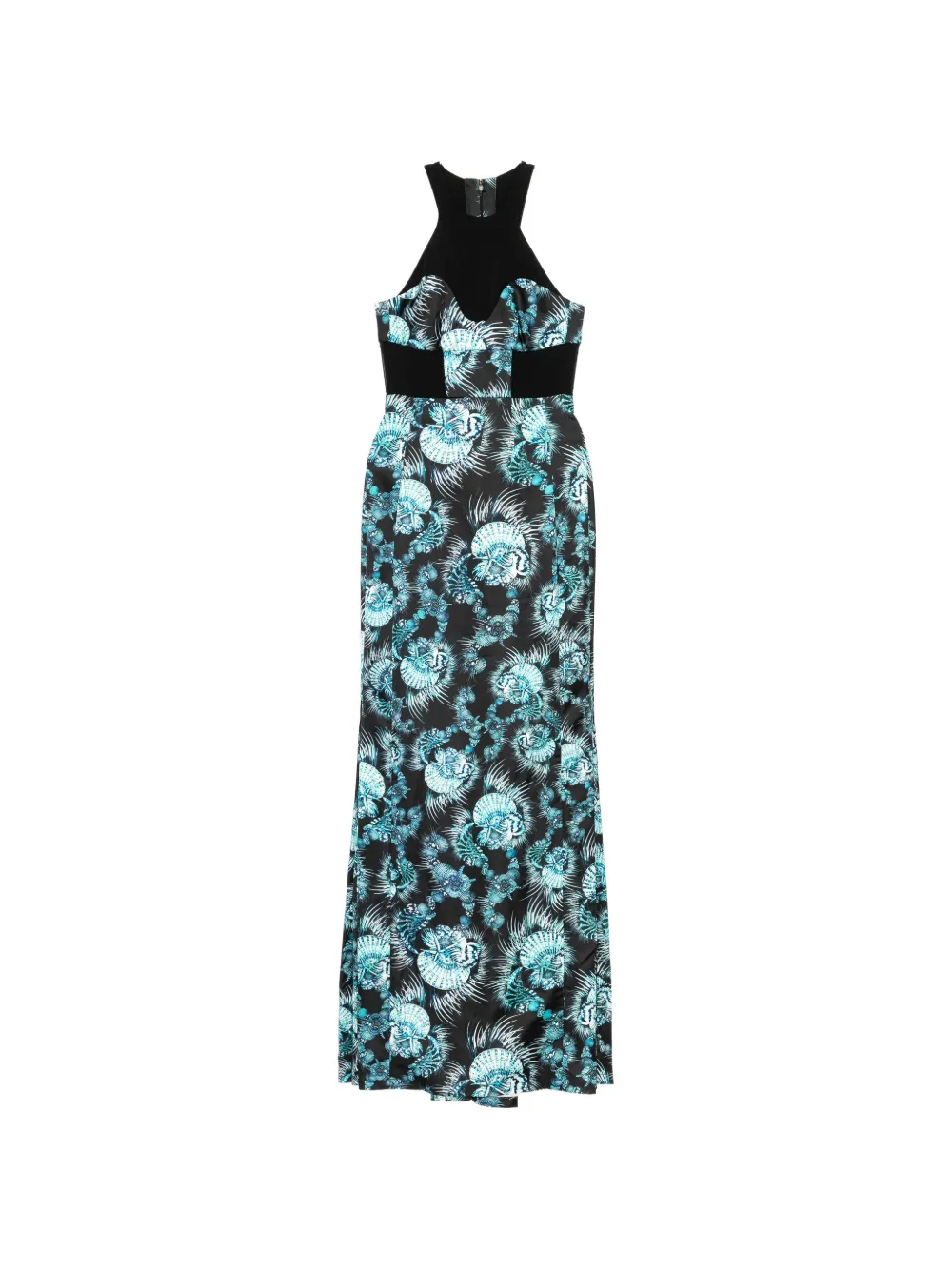 Just Cavalli seashell-print dress - Schwarz