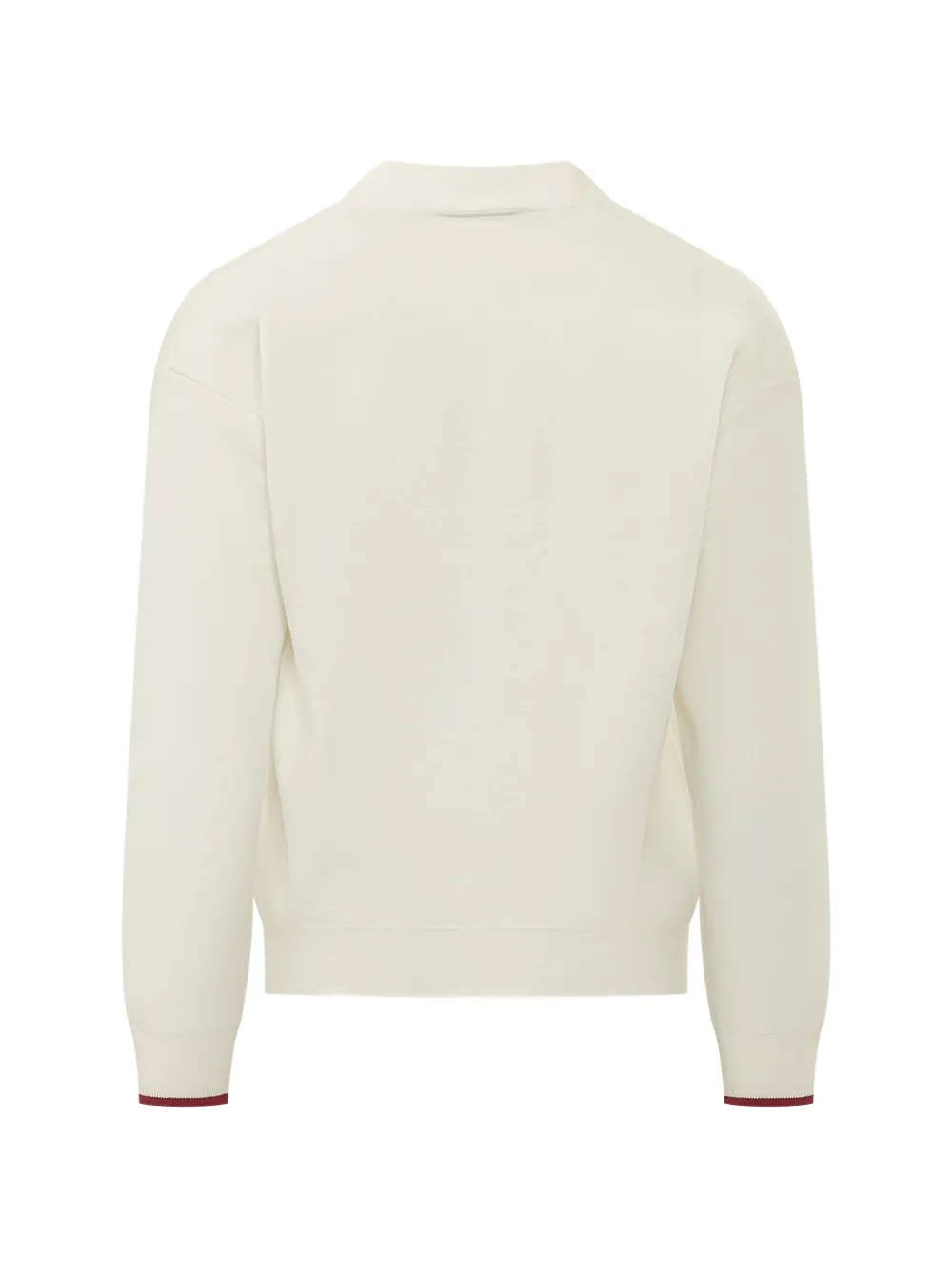 Drôle De Monsieur Funny vest met geborduurd logo Beige