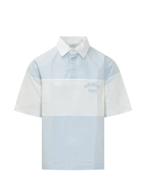 Givenchy polo de algodón con logo bordado