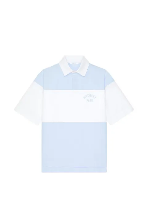 Givenchy polo in cotton with Paris embroidery