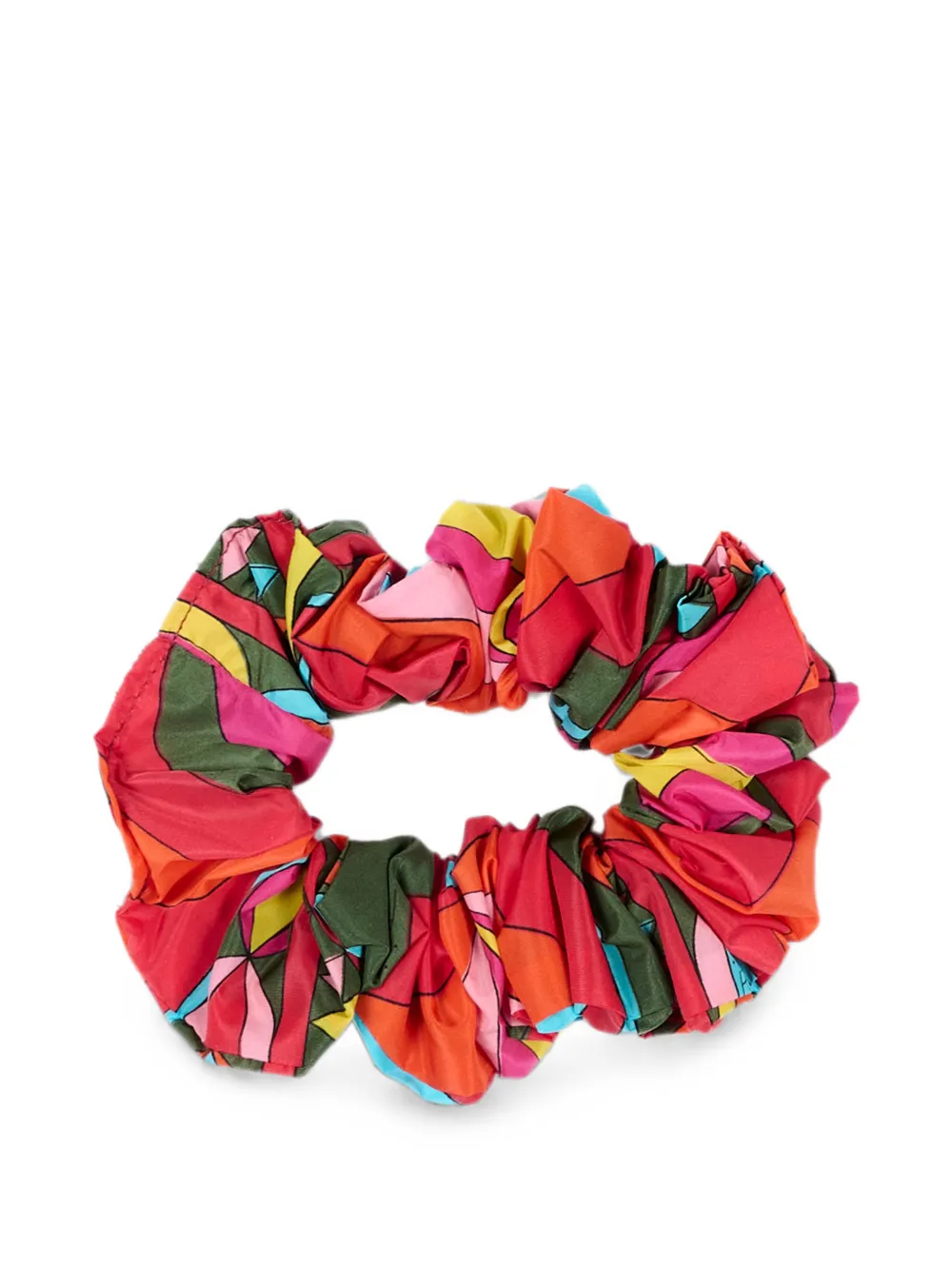 PUCCI Junior Scrunchie met abstracte print Rood