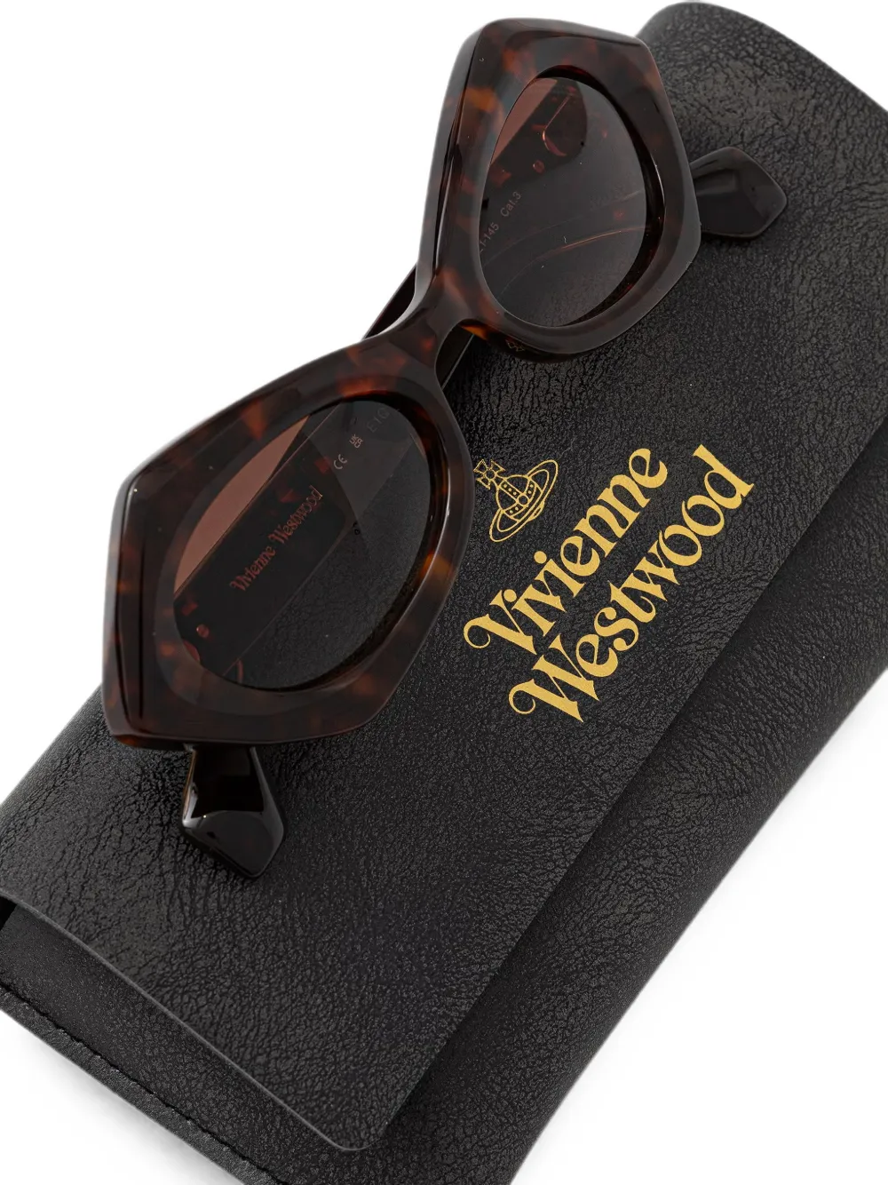 Vivienne Westwood Milano zonnebril Bruin