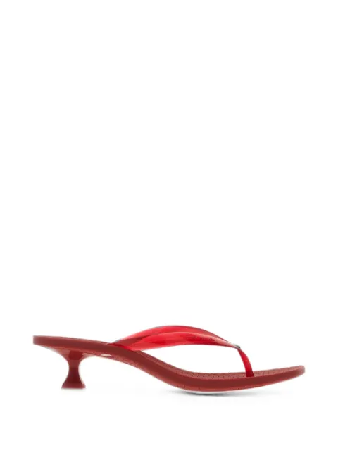 Tory Burch heeeled flip-flops