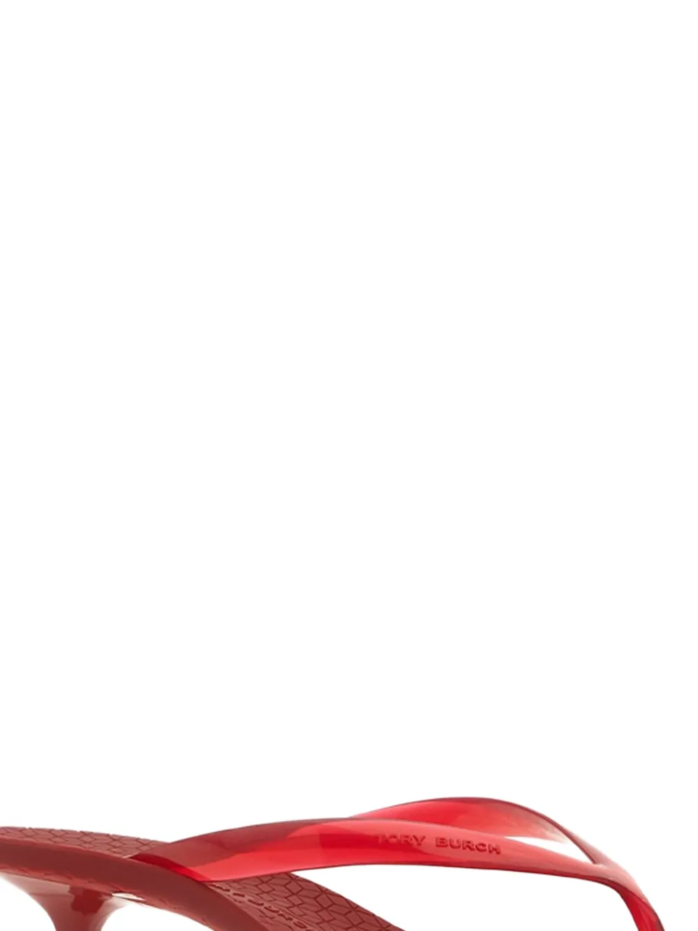 Tory Burch heeeled flip-flops Rood