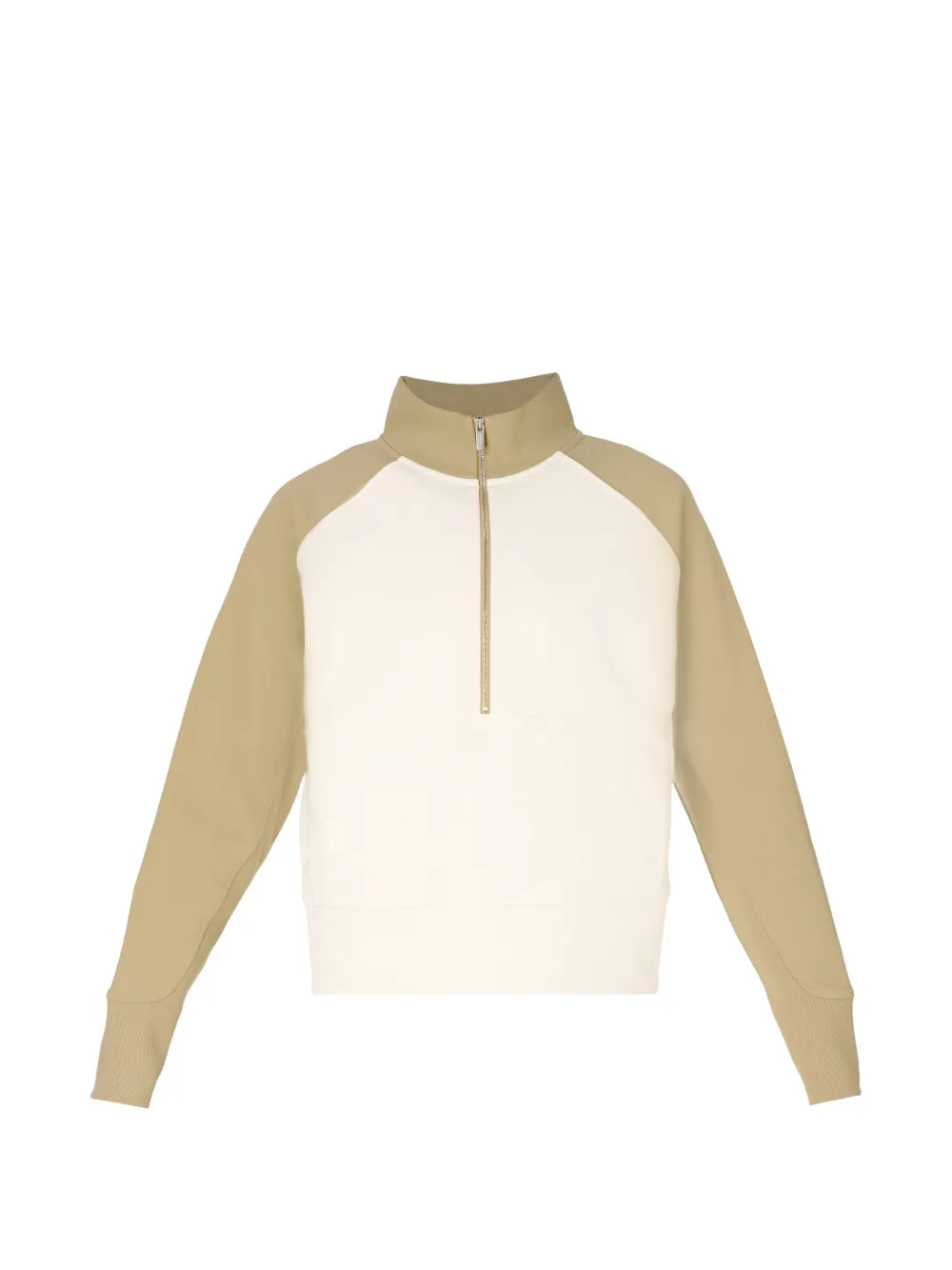 Sweaty Betty Felpa Revive con mezza zip - Toni neutri