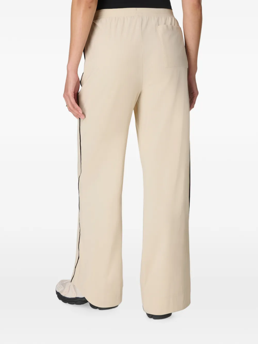 Sweaty Betty Trainingsbroek met zijstreep en trekkoord Beige