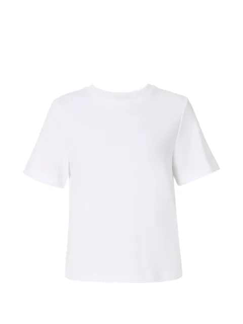 Sweaty Betty playera con cuello redondo