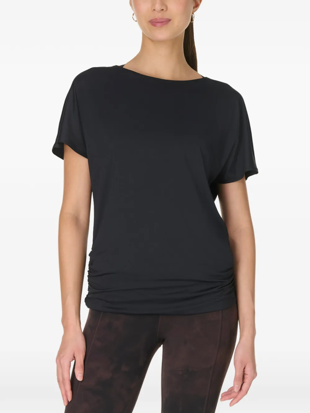 Sweaty Betty Unwind Cooling ruched-detail T-shirt