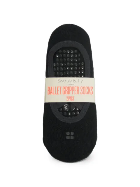 Sweaty Betty طقم جوارب بنعل مسنن (قطعتان)