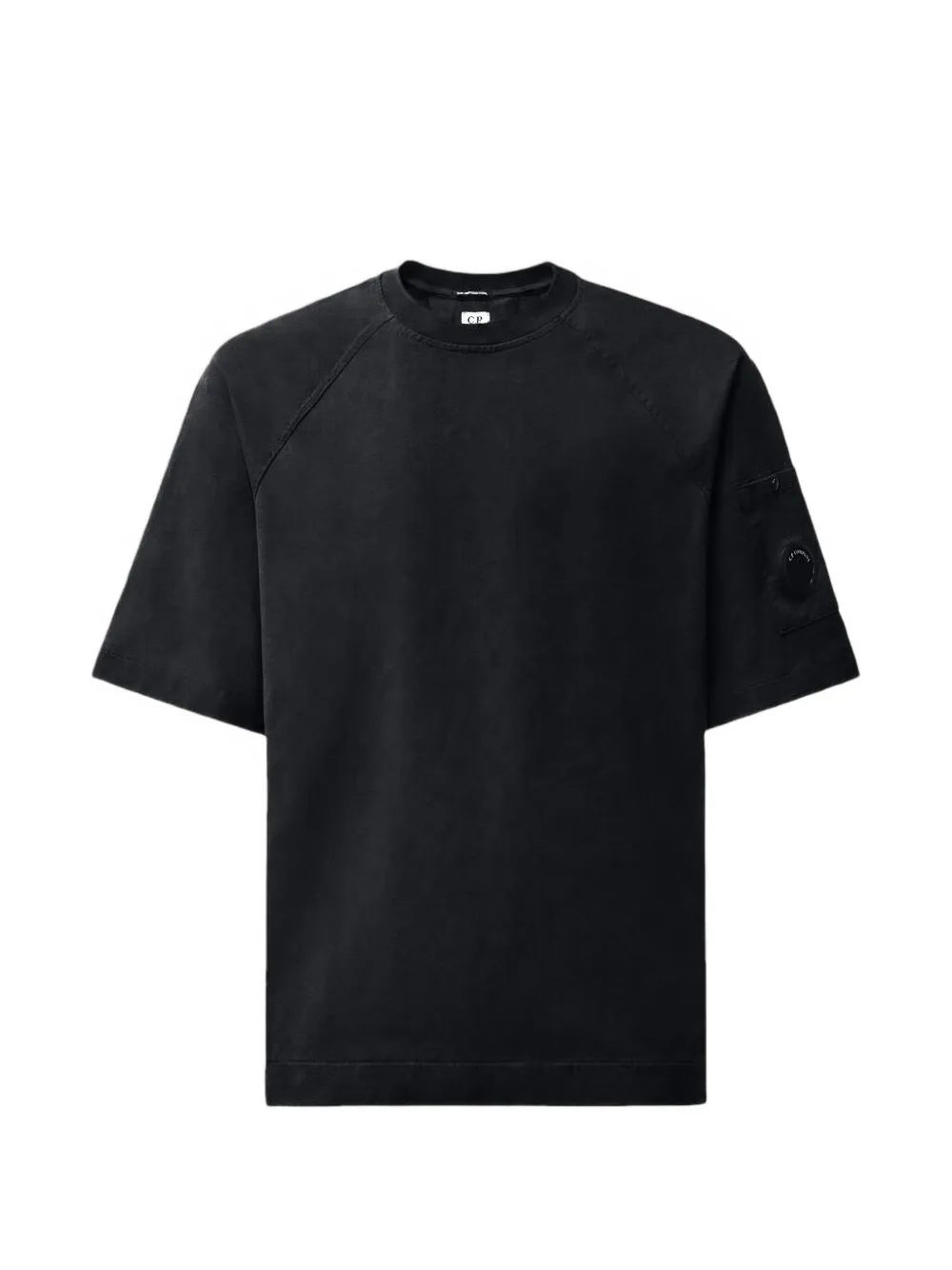 C.P. Company 30/2 mercerized jersey twisted Lens short-sleeve T-shirt