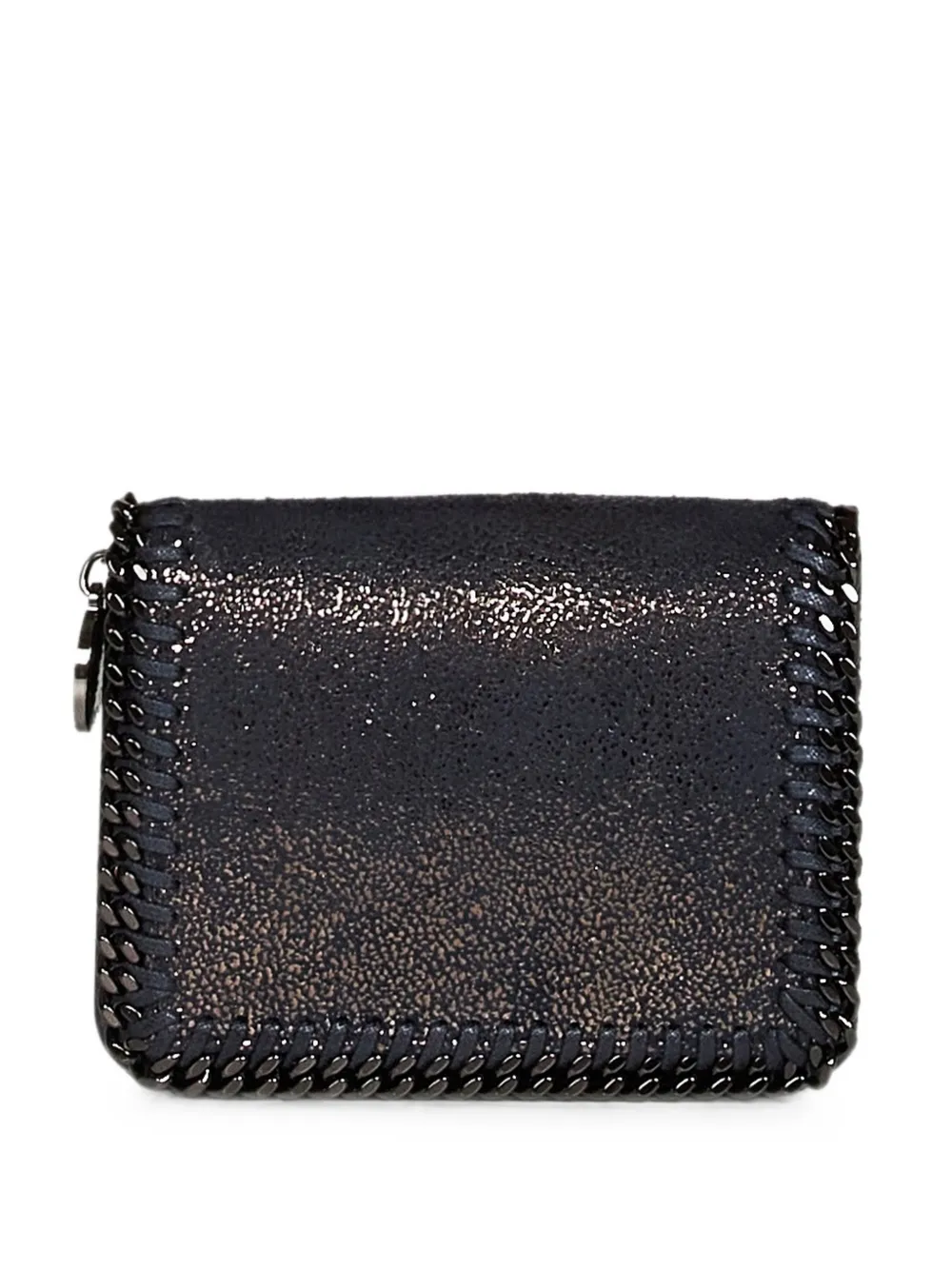 Stella McCartney Falabella chain-trim wallet - Blu
