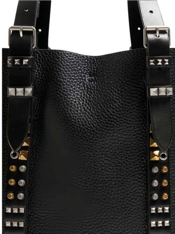 Valentino Garavani ロックスタッズ ハンドバッグ | ブラック