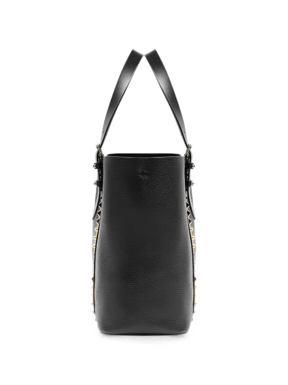 Valentino Garavani Rockstud leren shopper Zwart