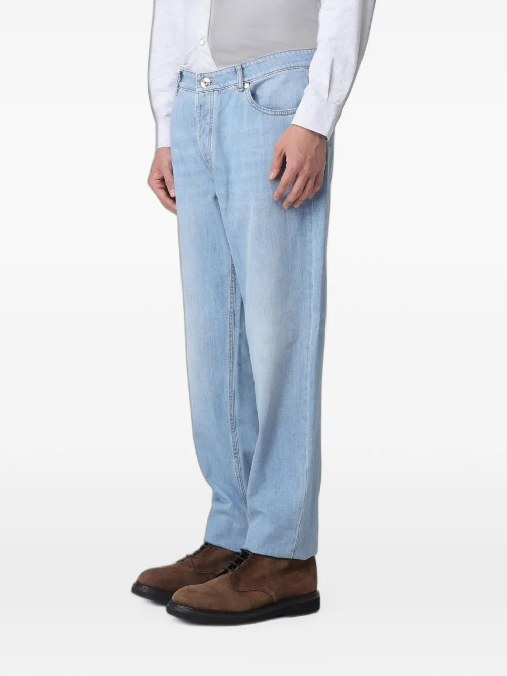 Brunello Cucinelli Straight jeans Blauw