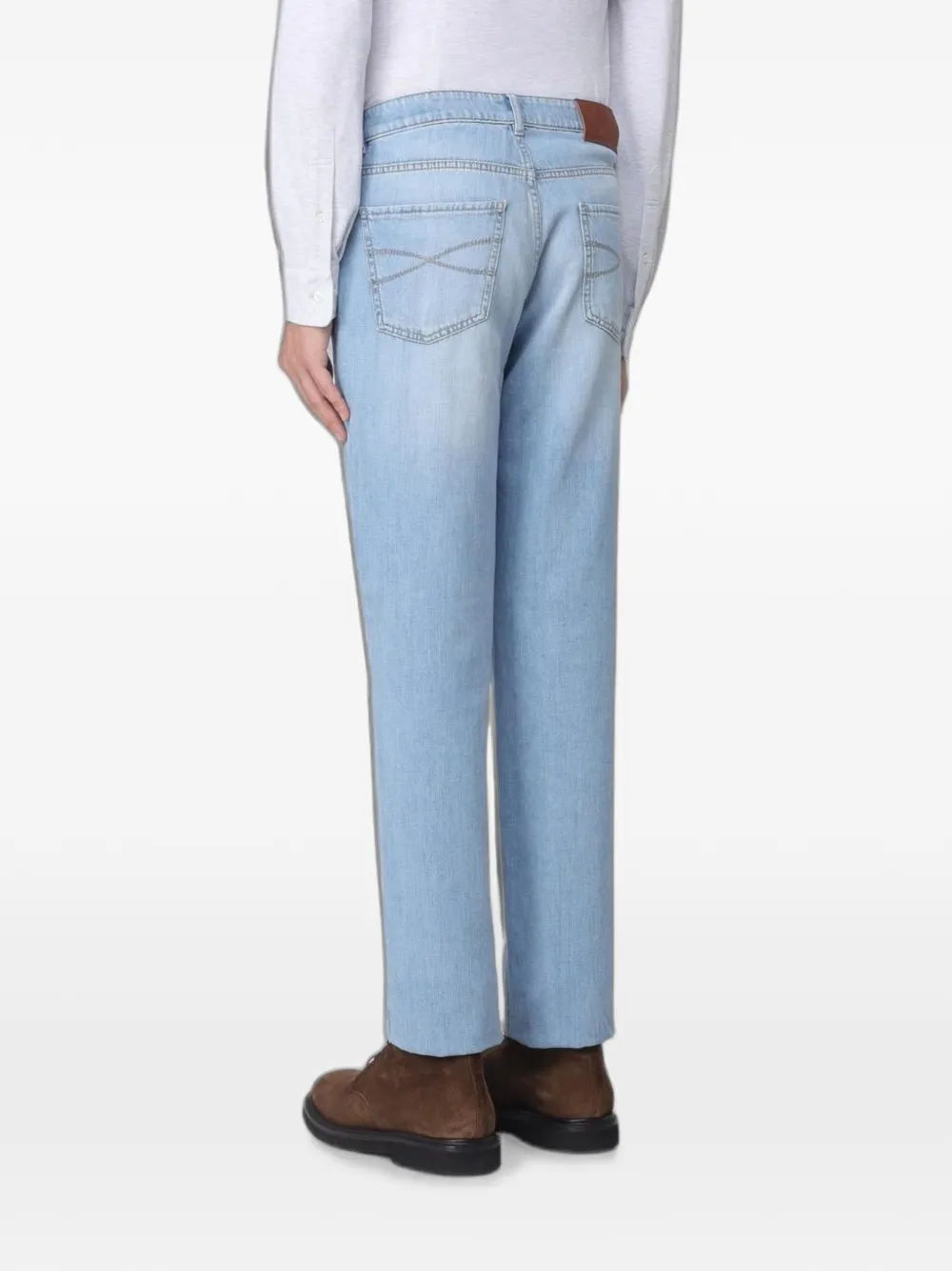 Brunello Cucinelli Straight jeans Blauw