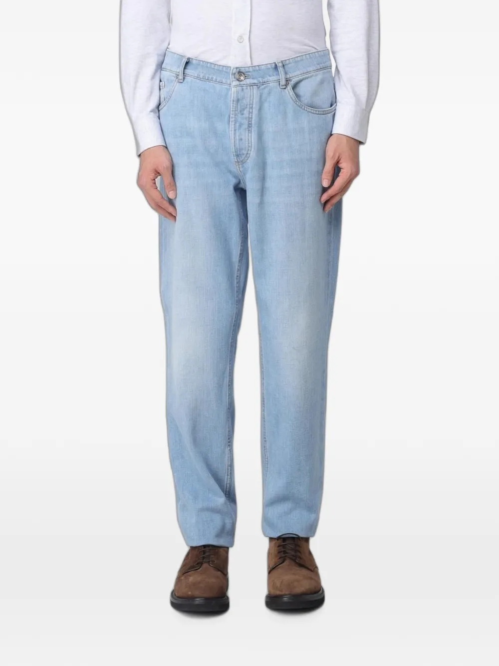 Brunello Cucinelli Straight jeans Blauw