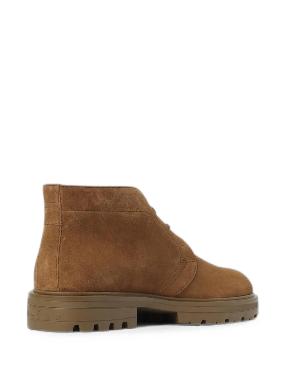 Hogan suede desert boots Beige