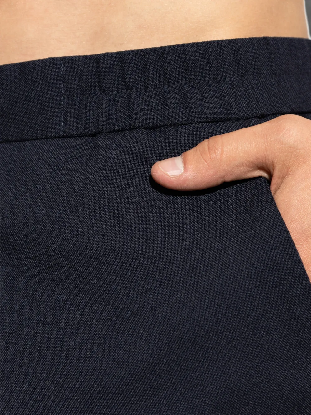 Paul Smith Broek met elastische taille Blauw