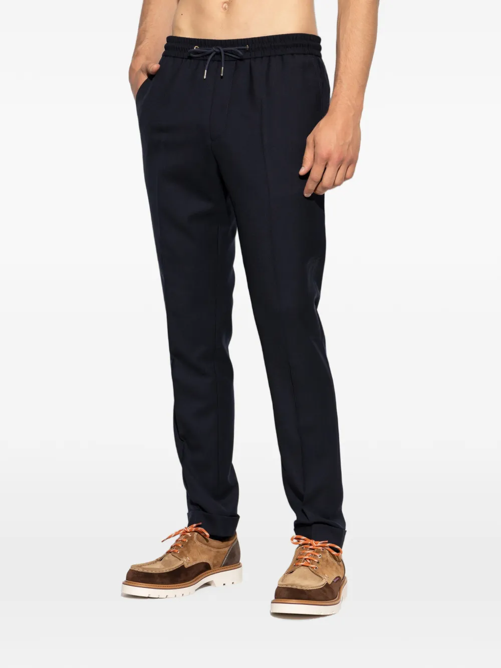 Paul Smith Broek met trekkoordtaille Blauw