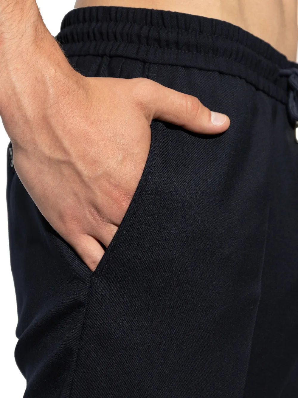 Paul Smith Broek met trekkoordtaille Blauw