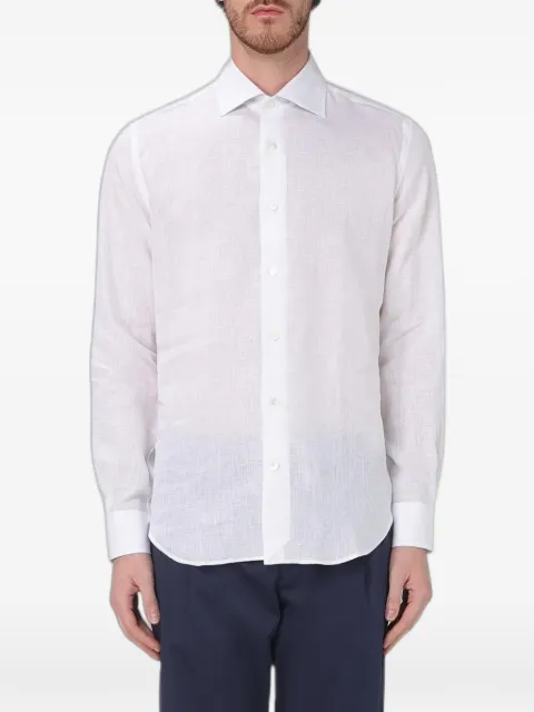 Eleventy long-sleeve linen shirt